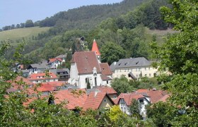 Marktgemeinde Edlitz: Ortsansicht von Plaudermarkt, © Marktgemeinde Edlitz