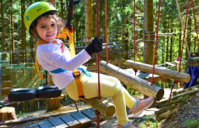 Viel Spaß am Kinderparcours, © Hamari Kletterpark