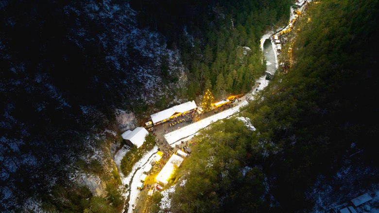 Advent in der Johannesbachklamm, © Gemeinde Würflach/Fülöp