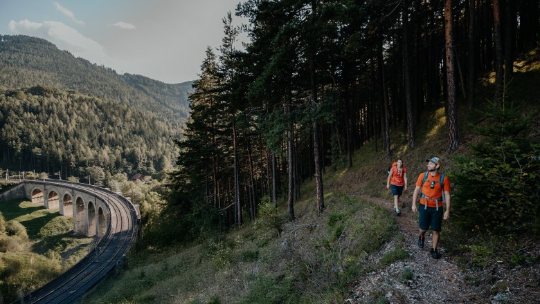 Bahnwanderweg Semmering, © Nicole Seiser