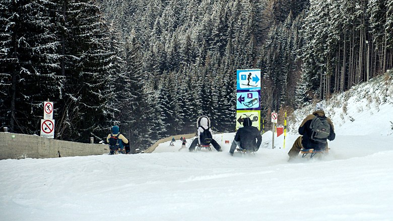 Zábava na sánkach na Semmeringu, © Semmering-Hirschenkogel Bergbahnen