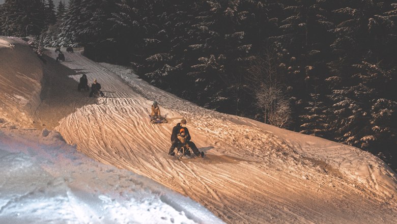 Nachtrodeln am Semmering, © Semmering Hirschenkogel Bergbahnen GmbH