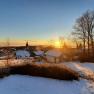 Sonnenaufgangsblick im Winter, © Christoph Gierlinger