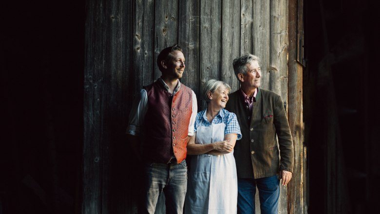 Sebastian, Heidemarie und Karl Buchegger, © Niederösterreich Werbung/Julius Hirtzberger