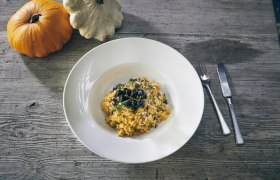 Kürbisrisotto, © Niederösterreich Werbung/Andreas Hofer