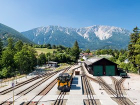 Bahnhof in Puchberg am Schneeberg, © Wiener Alpen in Niederösterreich