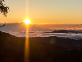 Sonnenuntergang am Wechsel, © © Wiener Alpen in NÖ Tourismus GmbH, Foto: Andreas Kranzmayer