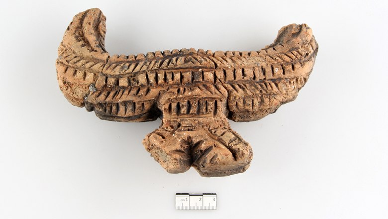 Iron Age firedog from the Malleiten – also known as a ‘moon idol’, © Landessammlungen Niederösterreich, UF-13637/8