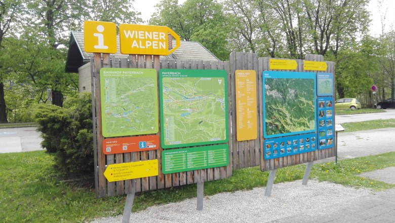 Wanderstartplatz Payerbach, © Wiener Alpen, Michaela Dorfstätter