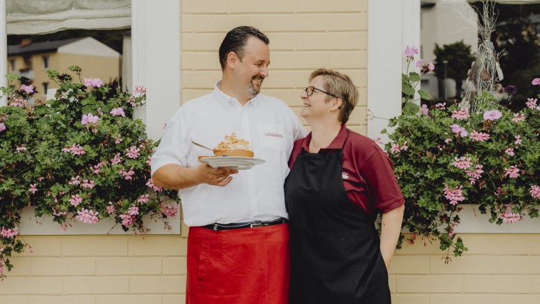 Wirtsleute: Elisabeth und Thomas Jautschnig, © Niederösterreich Werbung/Rita Newman