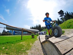 Monsterroller Semmering, Aussichtswarte und Bergstation, © ©Zauberberg Semmering, Foto: Philipp Wiedhofer