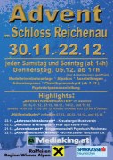 Advent im Schloss Reichenau - Plakat, © Marktgemeinde Reichenau an der Rax