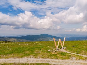 Endpunkt des Hochwechseltrails Nord, © Wexl Trails